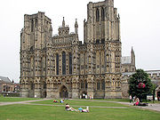 Wells Cathedral, Somerset, England.