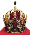 為神聖羅馬帝國皇帝魯道夫二世製作的個人皇冠，即後來的奧地利皇冠