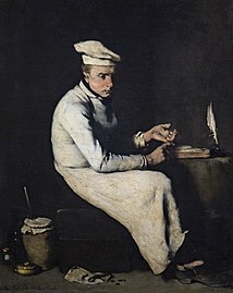 Le Cuisinier comptable, 1862, musée des Beaux-Arts de Marseille.