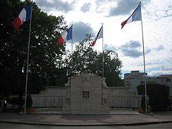 Monument aux morts de la première guerre mondiale à Épinal