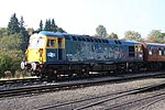 33 102 waits to depart from Cheddleton