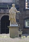 Statue of Justice in Courtyard of Sir William Turners Hospital