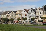 Painted ladies, Alamo Square