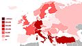 Diaspora albanaise en Europe.