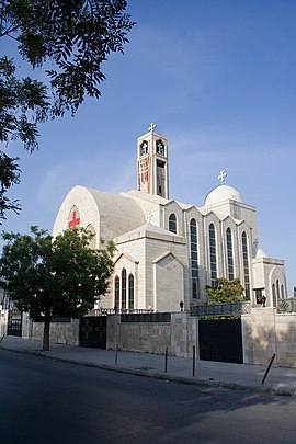 Koptische kerk in Amman, Jordanië