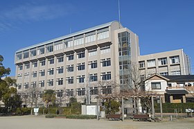 法人本部がある安城学園高等学校