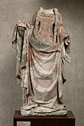 Statue de sainte Barbe, chapelle du Temple (2e moitié du XVIe siècle, musée des Augustins).