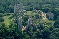 La fortezza di Apponyi in rovina a Oponice, Slovacchia