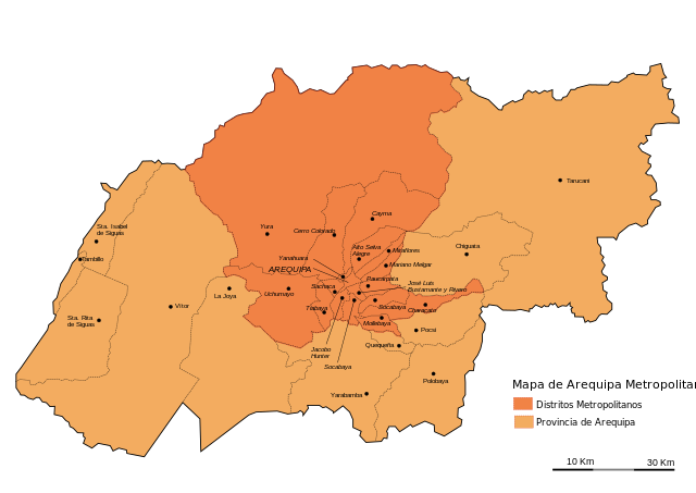 Área Metropolitana de Arequipa