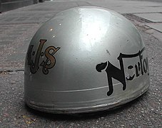 Aviakit motorcyclist "pudding basin" helmet