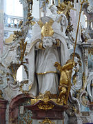 hl. Dionysius in der Basilika Vierzehnheiligen bei Bad Staffelstein, um 1770