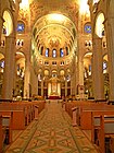 L'intérieur de la basilique Sainte-Anne-de-Beaupré.