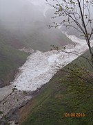 Avalanche du 31 mai 2013 - Souriche en contrebas du Lienz Barèges