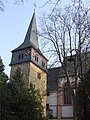 Original Glockenturm, neben der Simultankirche Bechtolsheim.