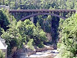 AuSable Chasm Bridge