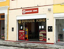 A Burger King in Oaxaca, Mexico