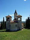 Vidor - Veduta del Castello, Monumento-Ossario, Tempio della Vergine Addolorata