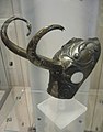Celtic horned horse helmet