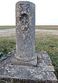 Borne fleurdelysée n°38 (La Chapelle-Saint-Sulpice)