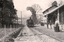 Bacqueville-en-Caux Railway Station kaniadtong 1913