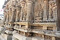 Chola Style architecture with Puranic sculptures
