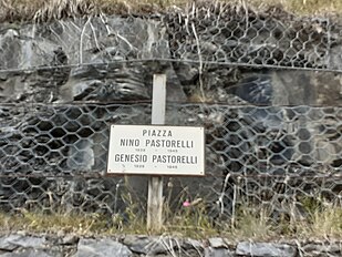 Ciàssa Pastorelli (A Ciàzza, Briga Auta), Cartellu