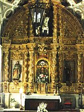 Retablo del altar mayor