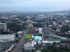 Davao aerial view sunset, J.P. Laurel