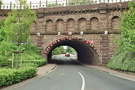 Kanalbrücke des Dortmund-Ems-Kanals über die ehemalige Bundesstraße 235