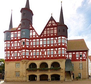 The historic town hall 2016