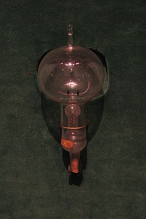 An original Edison light bulb from 1879 from T...