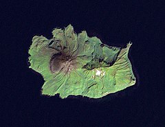 Satellietbeeld van Ekarma.