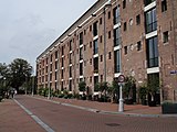 Calendar buildings, warehouses named after the months on vm GEB terrain.