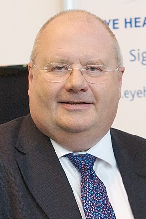 Eric Pickles, British politician and Chairman ...