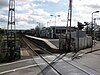 The level crossing adjacent to Feniton station in 2010