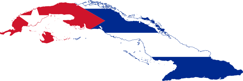 Cuba+map+flag