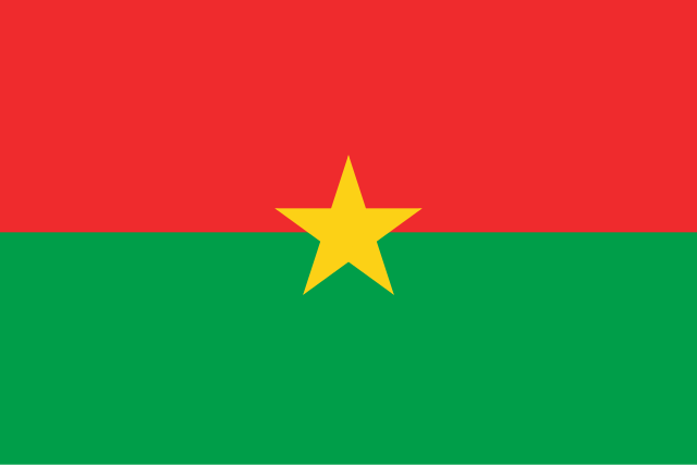 Description de l'image Flag_of_Burkina_Faso.svg.