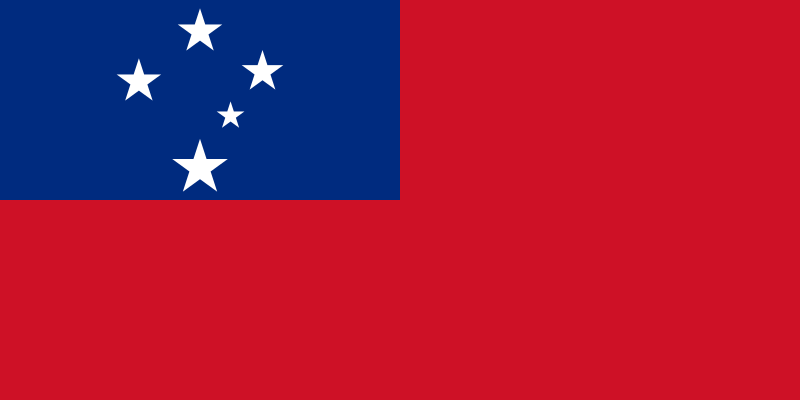 Ficheiro:Flag of Samoa.svg