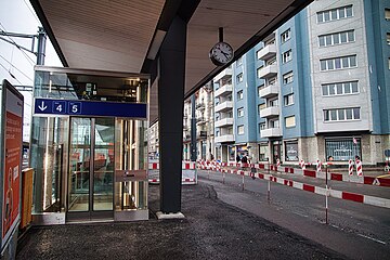 Lift für die Reisenden