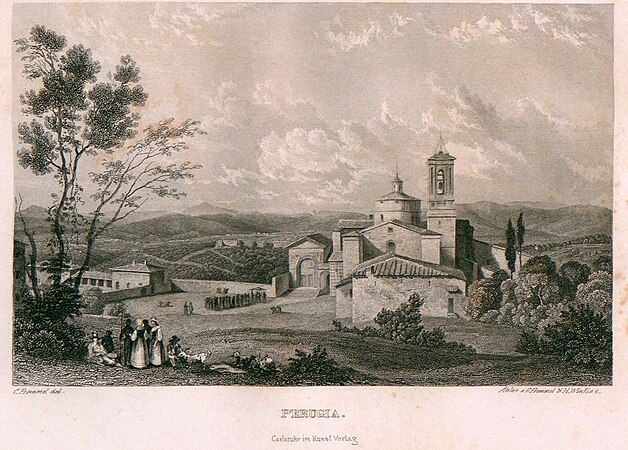 Pittoreskes Italien, 1840 – Perugia