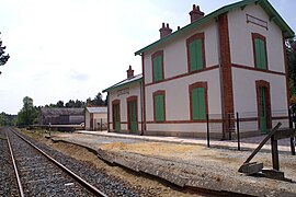 The Lambel - Camors railway station