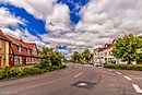 Marktplatz mit angrenzender Grundstücksbebauung