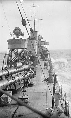 HMS Winchesterin torpedoputket