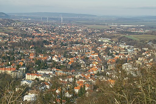 View from a Burgberg