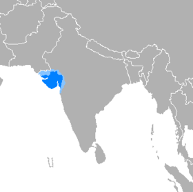 Mapa rozšíření jazyka