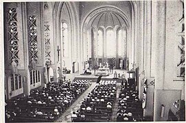 Vue de l'intérieur de la cathédrale