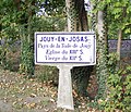 Entrada de Jouy-en-Josas
