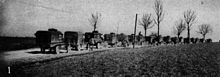 The American Ambulance Field Service convoy near Dombasle-en-Argonne in 1917 Julien Bryan - Ambulance 646 - 08.jpg