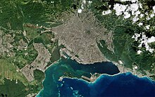 Kingston from space.