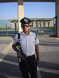 A member of the Knesset Guard Knesset Guard P5200034.JPG